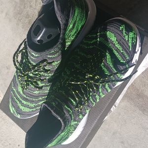 Young Lingen Men's Walking Shoes Green/Black Size 8.5